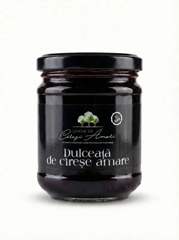 Dulceață de Cireșe Amare cu Agave