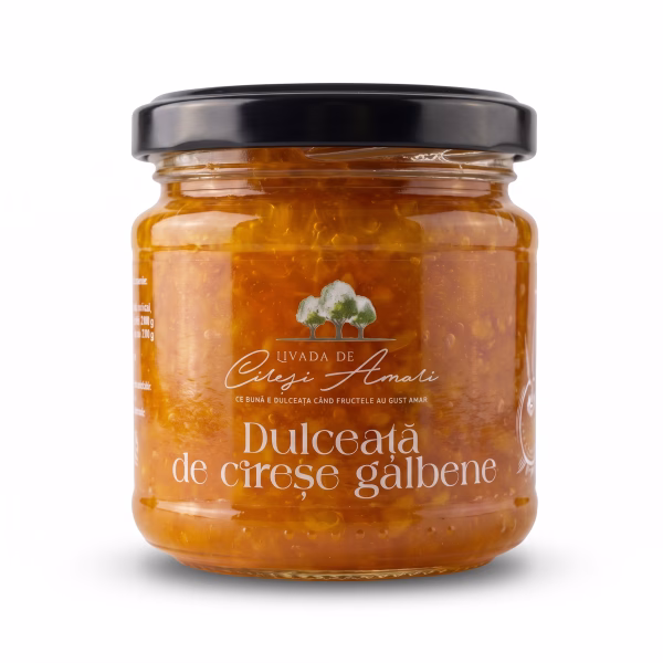 Dulceață de Cireșe Galbene