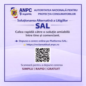 ANPC – Soluționarea alternativă a litigiilor